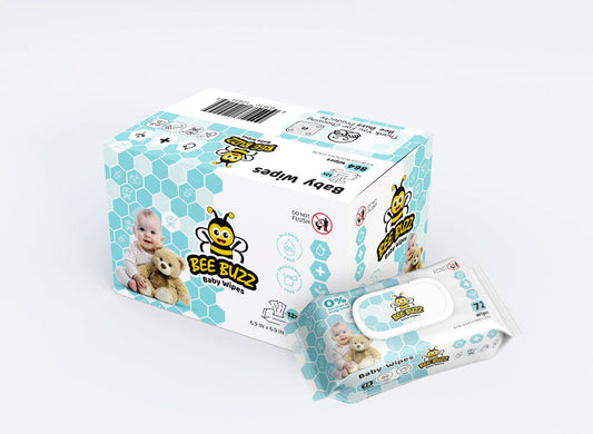 Bee Buzz baby wet wipes
